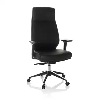 Netto Marken-Discount hjh OFFICE Profi Chefsessel VITORO ECO Kunstleder mit Armlehnen (höhenverstellbar) Angebot
