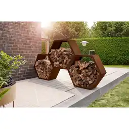 Netto Marken-Discount Home Deluxe Holzlege ANTARES - Made in Germany - 3er Set Angebot
