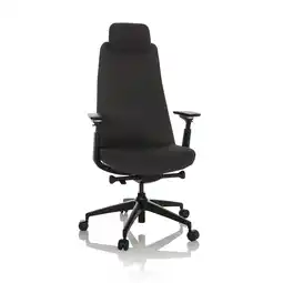 Netto Marken-Discount hjh OFFICE Profi Bürostuhl YUCANO Stoff/Netzstoff mit Armlehnen (höhenverstellbar) Angebot