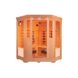 Netto Marken-Discount PureHaven Infrarotkabine 150x150x60x120x60 cm aus Hemlock Holz - versch. Ausführungen Angebot
