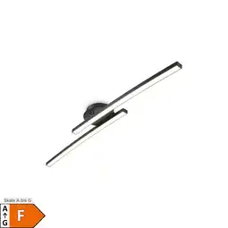 Netto Marken-Discount LED Deckenleuchte, schwarz, 2xLED/6W Angebot