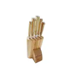 Netto Marken-Discount Messerset 6-teilig Bambusblock Angebot