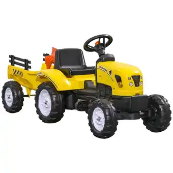 Netto Marken-Discount HOMCOM Trettraktor Eisen, Kunststoff Angebot