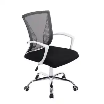 Netto Marken-Discount TPFLiving Bürostuhl Trail Two mit atmungsaktivem Netzbezug Hellgrau Angebot