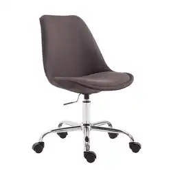 Netto Marken-Discount TPFLiving Bürostuhl Toulon Stoff Dunkelgrau Angebot