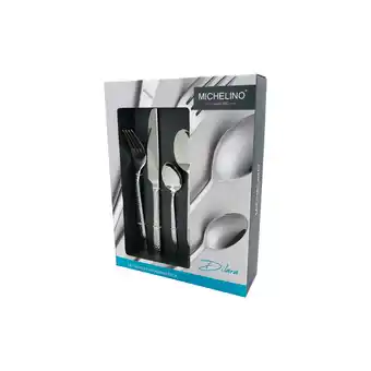 Netto Marken-Discount MICHELINO Besteckset 24 teilig Serie Dilara für 6 Personen Edelstahl Angebot
