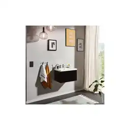 Netto Marken-Discount HOME DELUXE Wangerooge Badmöbel-Set schwarz, ca. 61 cm breit ohne Spiegel (Gr. S) Angebot