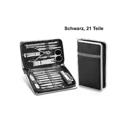 Netto Marken-Discount TPFBeauty Maniküre- & Pediküre-Set 21-teilig aus Kunstleder - Weiß Angebot