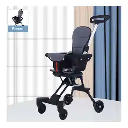 Netto Marken-Discount TPFLiving Klappkinderwagen aus Aluminium mit Sitzpolster Angebot