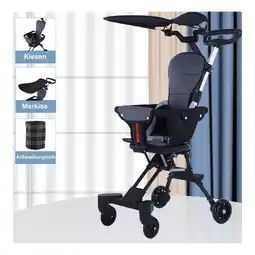 Netto Marken-Discount TPFLiving Klappkinderwagen aus Aluminium mit Sitzpolster und Sonnenschutz Angebot
