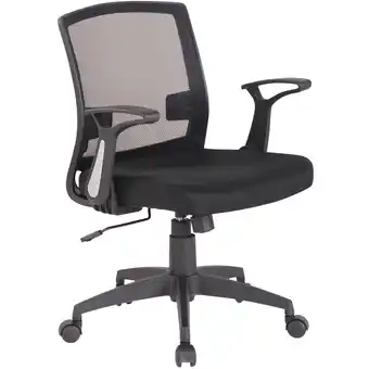 Netto Marken-Discount TPFLiving Bürostuhl Rennes mit atmungskativem Netzbezug Schwarz/Schwarz Angebot