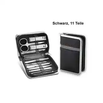 Netto Marken-Discount TPFBeauty Maniküre- & Pediküre-Set 11-teilig aus Kunstleder - Weiß Angebot