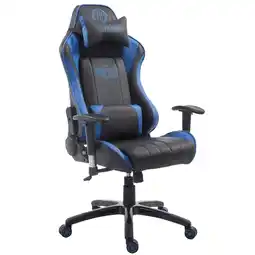 Netto Marken-Discount TPFLiving Racing Bürostuhl Shiva Kunstleder Schwarz/Rot Angebot
