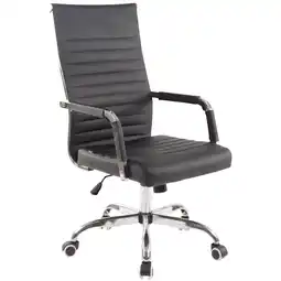 Netto Marken-Discount TPFLiving Bürostuhl Amadeus Kunstleder Braun Angebot