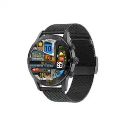 Netto Marken-Discount TPFNet Smart Watch / Fitness Tracker IP67 - Milanaise Armband - Android & IOS - Schwarz Angebot