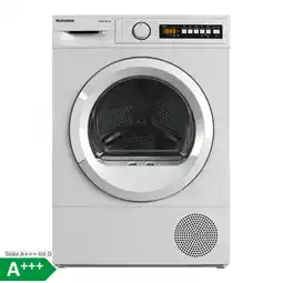 Netto Marken-Discount Telefunken T-WP8-202-W Trockner, 8 kg Wärmepumpentrockner mit 15 Programmen & Knitterschutz Angebot