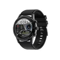Netto Marken-Discount TPFNet Smart Watch / Fitness Tracker IP67 - Silikon Armband - Android & IOS - Schwarz / Schwarz Angebot