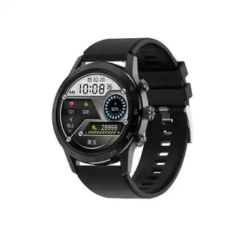 Netto Marken-Discount TPFNet Smart Watch / Fitness Tracker IP67 - Silikon Armband - Android & IOS - Schwarz / Schwarz Angebot
