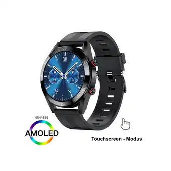 Netto Marken-Discount TPFNet Smart Watch / Fitness Tracker IP67 - Silikon Armband - Android & IOS - Schwarz Angebot