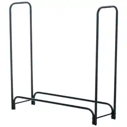 Netto Marken-Discount TPFLiving Kaminholzständer Willie 240x120x36 cm Anthrazit Angebot