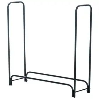 Netto Marken-Discount TPFLiving Kaminholzständer Willie 240x120x36 cm Anthrazit Angebot