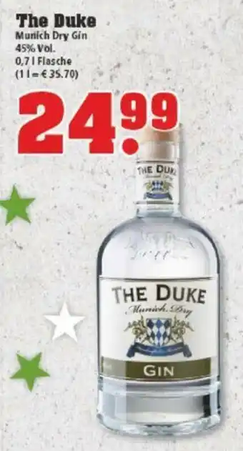 trinkgut The Duke Munich Dry Gin 0.7 L Flasche Angebot