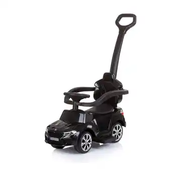 Netto Marken-Discount Chipolino Kinder Rutschauto BMW 2 in 1, lizenziert, Schubstange, Musikfunktion schwarz Angebot