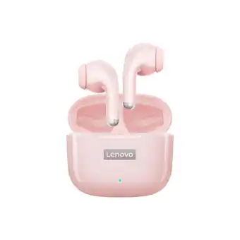 Netto Marken-Discount Lenovo LP40 Pro Bluetooth-Kopfhörer Rosa Angebot