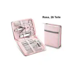 Netto Marken-Discount TPFBeauty Maniküre- & Pediküre-Set 26-teilig aus Kunstleder - Weiß Angebot