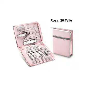 Netto Marken-Discount TPFBeauty Maniküre- & Pediküre-Set 26-teilig aus Kunstleder - Weiß Angebot
