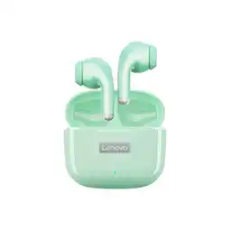 Netto Marken-Discount Lenovo LP40 Pro Bluetooth-Kopfhörer Grün Angebot