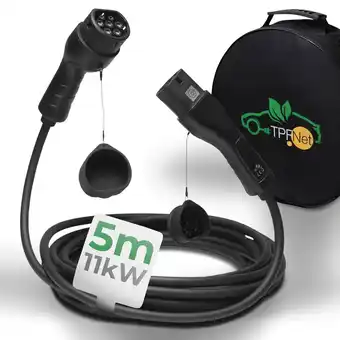 Netto Marken-Discount TPFNet Typ 2 E-Auto Ladekabel 11kW, 16A, 3-Phasig, 7,5m Angebot