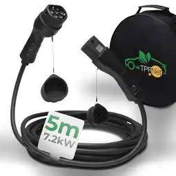 Netto Marken-Discount TPFNet Typ 2 E-Auto Ladekabel 7.2kW, 32A, 1-Phasig, 10m Angebot