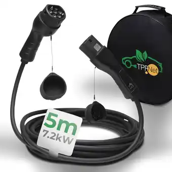 Netto Marken-Discount TPFNet Typ 2 E-Auto Ladekabel 7.2kW, 32A, 1-Phasig, 10m Angebot
