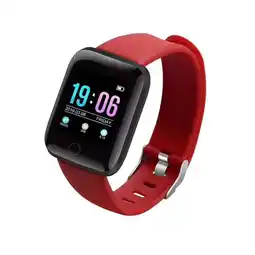 Netto Marken-Discount TPFNet Smart Watch / Fitness Tracker IP67 - Silikon Armband - Android & IOS - Grün Angebot
