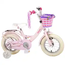 Netto Marken-Discount TPFSports Ashley Kinderfahrrad - Mädchen - 12 Zoll - Rücktritt + Handbremse - Weiß Angebot