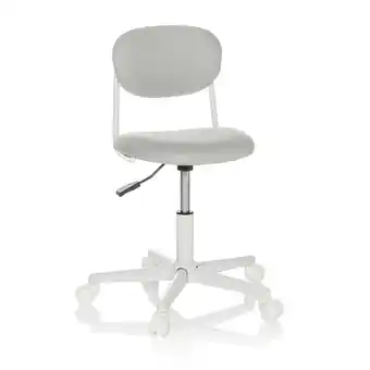 Netto Marken-Discount hjh OFFICE Kinderdrehstuhl KIDDY BASE I Stoff ohne Armlehnen Angebot