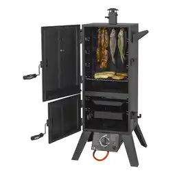 Netto Marken-Discount El Fuego Gas-Räuchergrill Portland XL Angebot