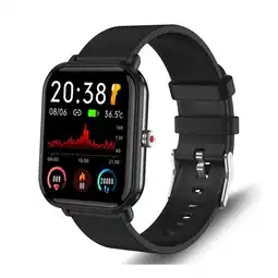 Netto Marken-Discount TPFNet Smart Watch / Fitness Tracker IP67 - Silikon Armband - Android & IOS - Orange Angebot