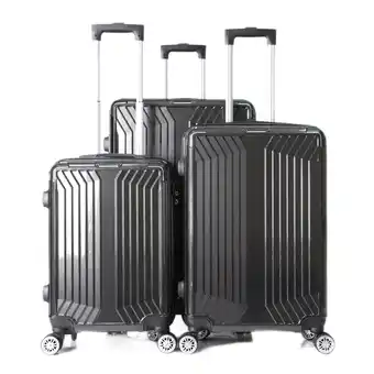 Netto Marken-Discount Koffer 3 tlg Trolley Set Kofferset Gepäck Polycarbonat Angebot