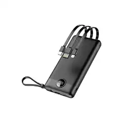 Netto Marken-Discount Powerbank C10 - 10 000mAh (Micro + Typ C + iPhone) Ladekabel Angebot