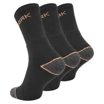 Netto Marken-Discount Paolo Renzo Arbeitssocken 18 Paar - Größe 39/42 - Orange/Schwarz Angebot