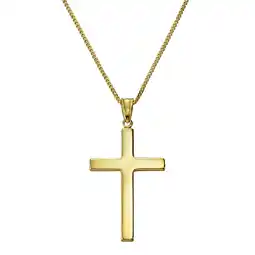 Netto Marken-Discount Fascination by Ellen K. Halskette Gold 333 mit Motiv Kreuz Angebot