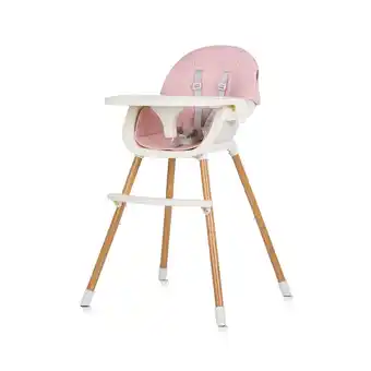 Netto Marken-Discount Chipolino Kinderhochstuhl Rio 2 in 1, Kinderstuhl rutschfeste Beine 5-Punkt-Gurt rosa Angebot