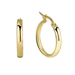 Netto Marken-Discount Fascination by Ellen K. Ohrringe 333 Gold 17,5mm Durchmesser Angebot
