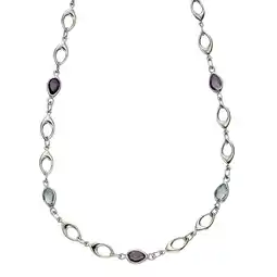 Netto Marken-Discount Fascination by Ellen K. Halskette Gold 375 Blautopas (beh.) + Amethyst Angebot