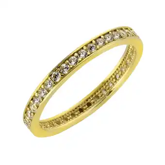 Netto Marken-Discount Fascination by Ellen K. Ring 375 Gold Zirkonia weiß Memoirering Angebot