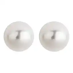 Netto Marken-Discount Orolino Ohrringe Gold 585 mit weißen Perlen 6,5-7mm rund Angebot