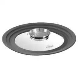 Netto Marken-Discount STONELINE Universal Glasdeckel, mit Silikonrand & Aromaknauf für einen Durchmesser von 24/26/28 cm Angebot