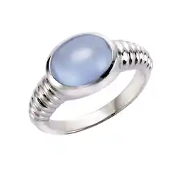 Netto Marken-Discount Jamelli Ring 925 Silber rhodiniert Quarz blau (beh.) Angebot